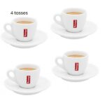 Tasses expresso Malongo x 4