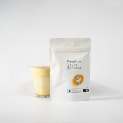 Pumpkin Latte Barista – Farine de citrouille & mélange d’épices – 100% Bio – 100g