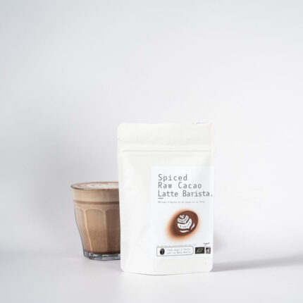 Spiced Raw Cacao Latte Barista – Mélange d’épices et de cacao cru Criollo du Pérou – 100% Bio – 100g