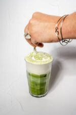 Green Latte Barista – Matcha premium & gingembre – 100% Bio – 100g – Image 3
